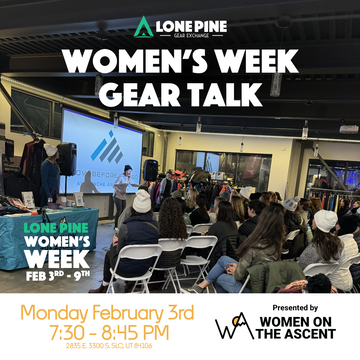 Women's Week Gear Talk Hosted by Women On The Ascent