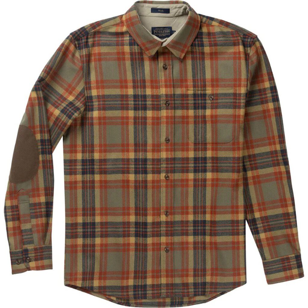 Scully Men's Corduroy Plaid Natural Shirt