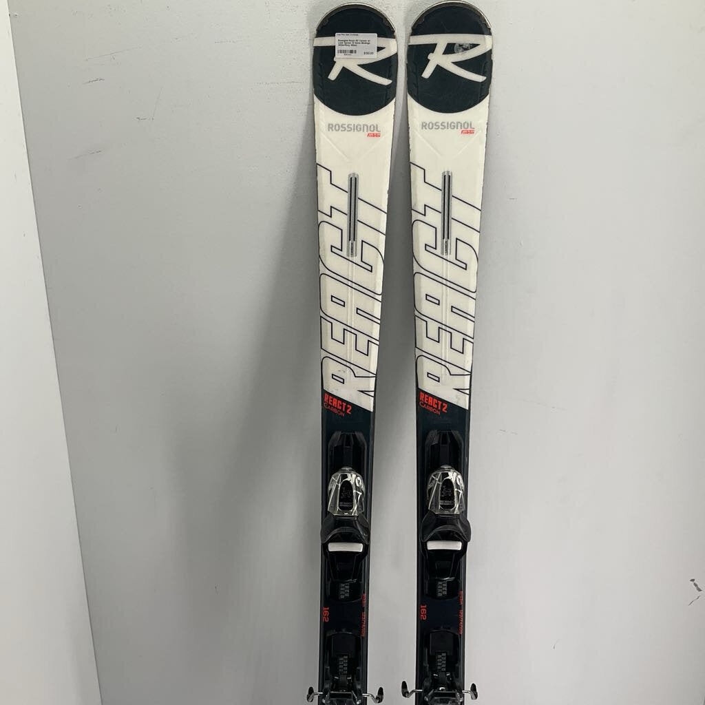 最新作国産ROSSIGNOL REACT R2 162cm +LOOK XPRESS10 スキー