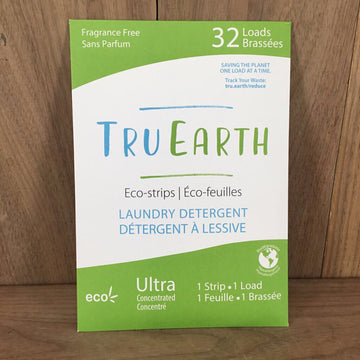 TruEarth Eco-Strips Laundry Detergent - Fragrance Free